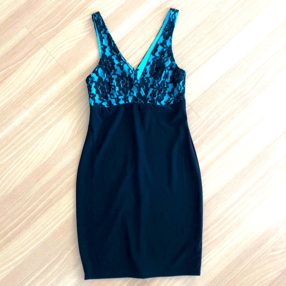 Embellished Lace Beaded Formal Dress - Picture 1 of 4